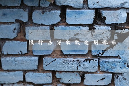 银行房贷放款逾期概率 银行房贷放款逾期概率