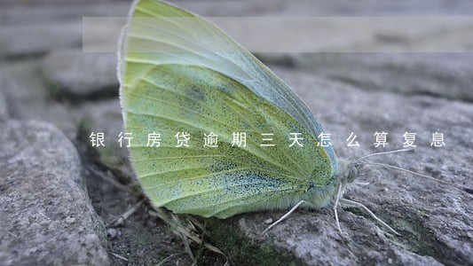 银行房贷逾期三天怎么算复息 银行房贷逾期三天怎么算复息