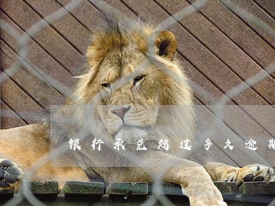 银行承兑超过多久逾期 银行承兑超过多久逾期