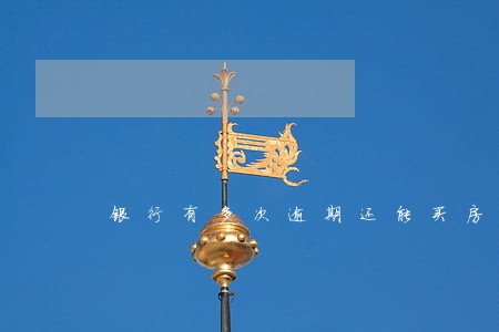银行有多次逾期还能买房么 银行有多次逾期还能买房么