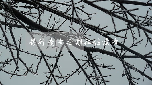 银行查有逾期征信没有 银行查有逾期征信没有