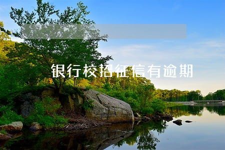 银行校招征信有逾期 银行校招征信有逾期
