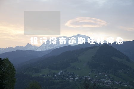 银行没有逾期挂帐停息 银行没有逾期挂帐停息