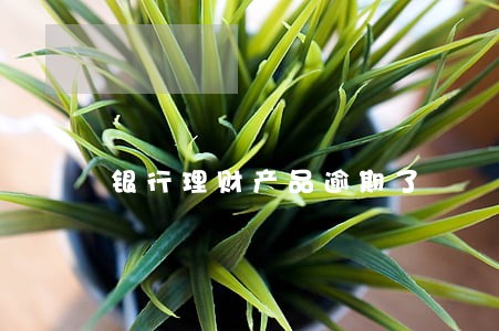 银行理财产品逾期了
