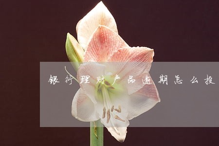 银行理财产品逾期怎么投资 银行理财产品逾期怎么投资