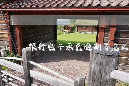 银行电子承兑逾期了怎么兑现 银行电子承兑逾期了怎么兑现