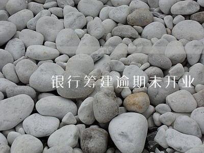 银行筹建逾期未开业 银行筹建逾期未开业