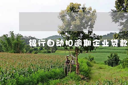 银行自动扣逾期企业贷款 银行自动扣逾期企业贷款