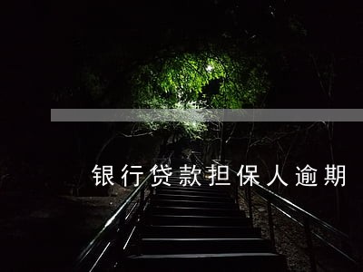银行贷款担保人逾期 银行贷款担保人逾期