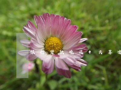 银行贷款晚还4天算逾期吗 银行贷款晚还4天算逾期吗