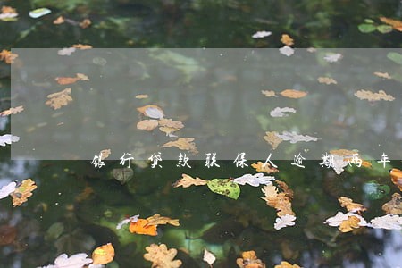 银行贷款联保人逾期两年 银行贷款联保人逾期两年