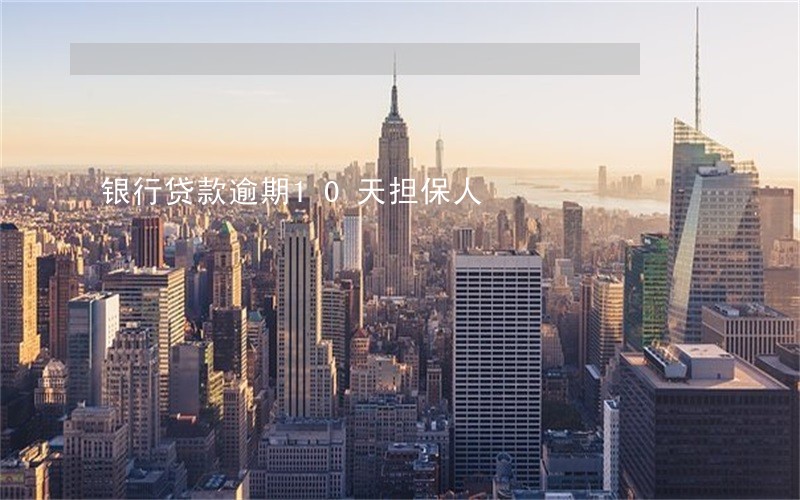银行贷款逾期10天担保人 银行贷款逾期10天担保人