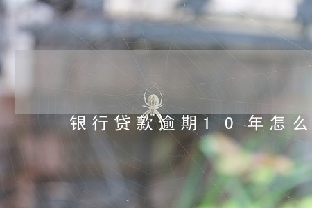 银行贷款逾期10年怎么解决 银行贷款逾期10年怎么解决