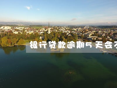 银行贷款逾期5天会不会上征信