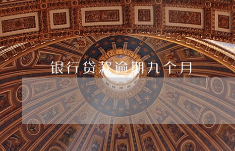 银行贷款逾期九个月 银行贷款逾期九个月