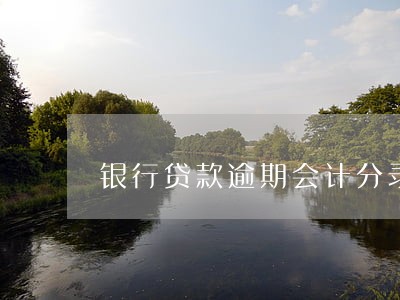 银行贷款逾期会计分录 银行贷款逾期会计分录