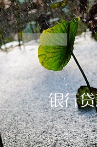 银行贷款逾期减免