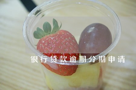 银行贷款逾期分期申请 银行贷款逾期分期申请