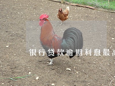 银行贷款逾期利息最高多少钱 银行贷款逾期利息最高多少钱