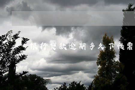 银行贷款逾期多久下传票 银行贷款逾期多久下传票