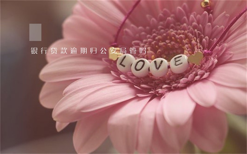银行贷款逾期归公安局管吗 银行贷款逾期归公安局管吗
