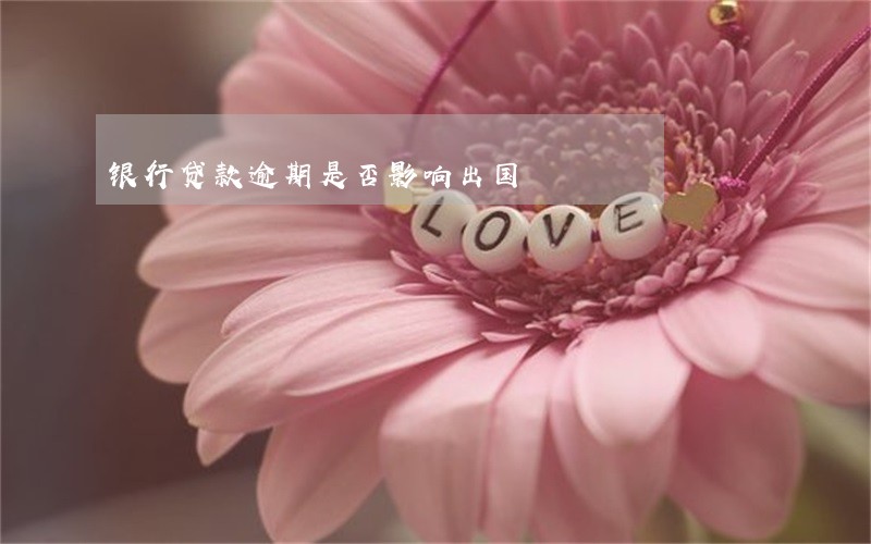 银行贷款逾期是否影响出国 银行贷款逾期是否影响出国