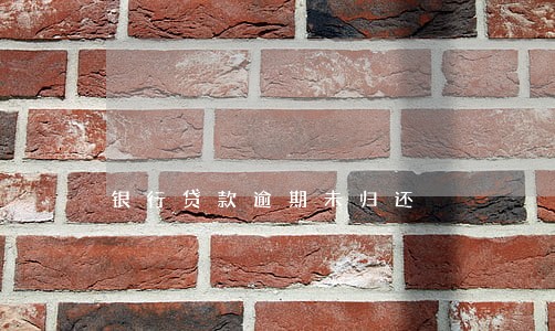 银行贷款逾期未归还 银行贷款逾期未归还