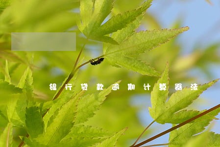 银行贷款逾期计算器法 银行贷款逾期计算器法
