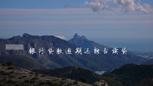 银行贷款逾期还能否续贷 银行贷款逾期还能否续贷
