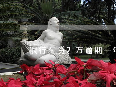 银行车贷2万逾期一年 银行车贷2万逾期一年
