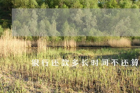 银行还款多长时间不还算逾期 银行还款多长时间不还算逾期