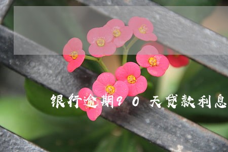 银行逾期90天贷款利息 银行逾期90天贷款利息