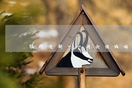 银行逾期一个月会催收吗 银行逾期一个月会催收吗