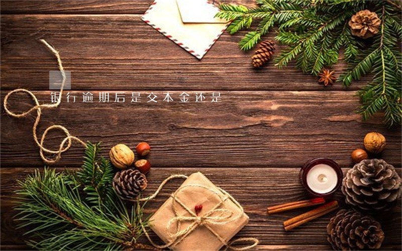 银行逾期后是交本金还是 银行逾期后是交本金还是