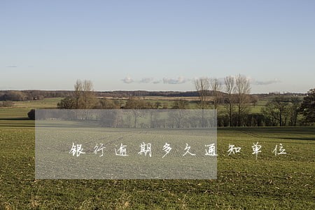 银行逾期多久通知单位 银行逾期多久通知单位
