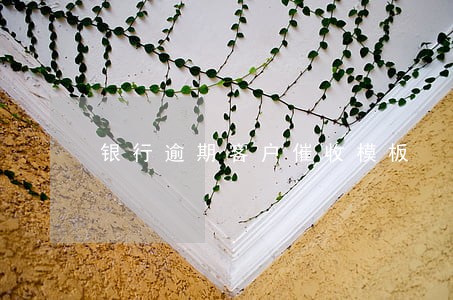 银行逾期客户催收模板 银行逾期客户催收模板