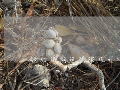 银行逾期证明很难开吗 银行逾期证明很难开吗