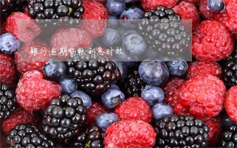 银行逾期贷款利息时效 银行逾期贷款利息时效