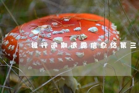 银行逾期透露信息给第三方 银行逾期透露信息给第三方