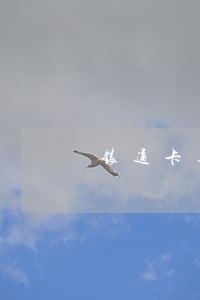 银通卡逾期会上征信吗 银通卡逾期会上征信吗