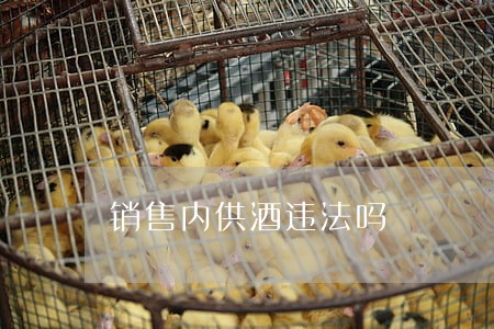 销售内供酒违法吗 销售内供酒违法吗
