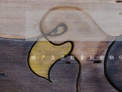 销户后还能查到逾期吗 销户后还能查到逾期吗
