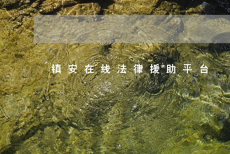 镇安在线法律援助平台