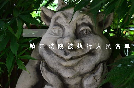 镇江法院被执行人员名单 镇江法院被执行人员名单