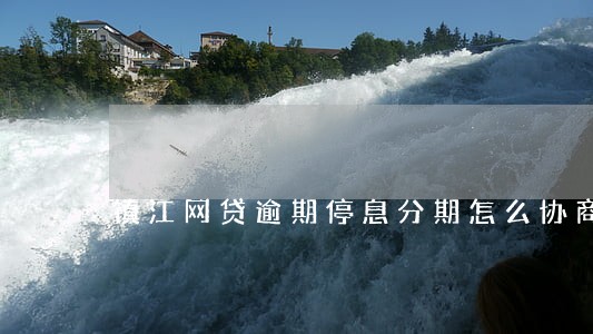 镇江网贷逾期停息分期怎么协商 镇江网贷逾期停息分期怎么协商