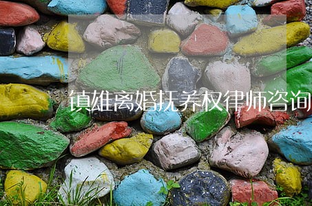 镇雄离婚抚养权律师咨询