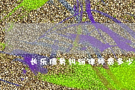 长乐债务纠纷律师费多少钱