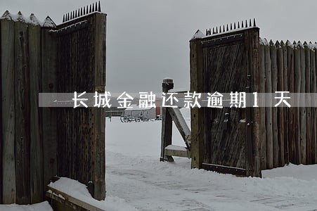 长城金融还款逾期1天 长城金融还款逾期1天