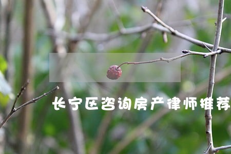 长宁区咨询房产律师推荐 长宁区咨询房产律师推荐