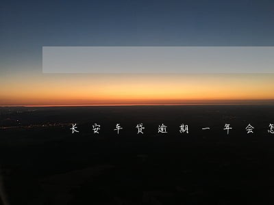 长安车贷逾期一年会怎样 长安车贷逾期一年会怎样